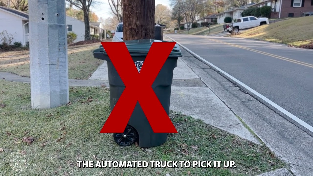 How To Use Your New Garbage Cart | The City of Birmingham Department of Public Works