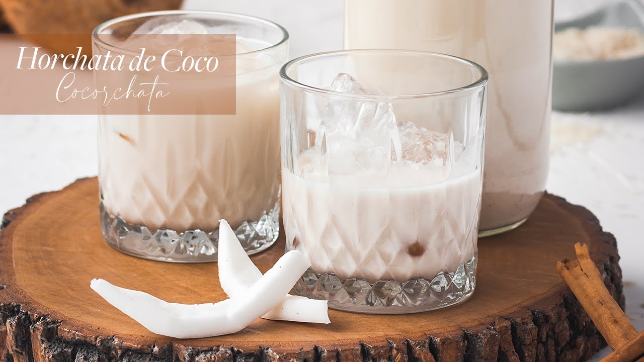 Cocorchata: Deliciosa Horchata de Coco Receta típica de Mazatlán