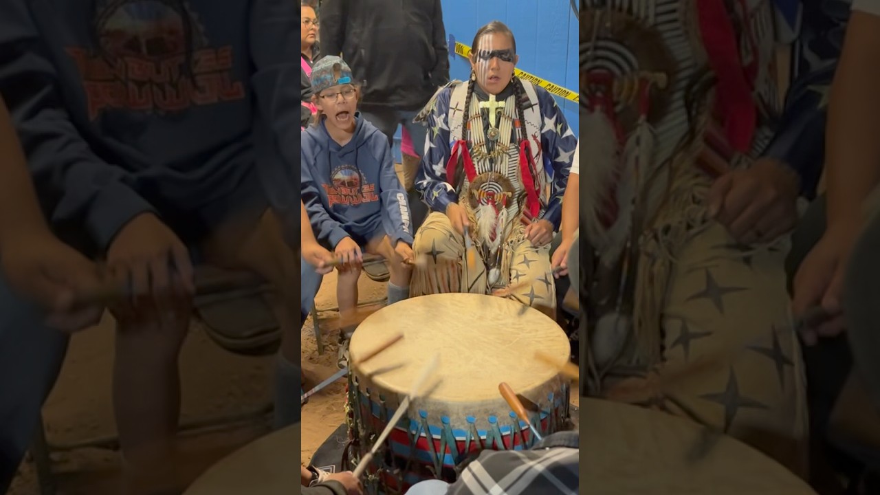 Iron Bear - 🥁 🐻- Round Dance - Navajo Nation 2025 #indigenous #powwow #native #powwowdrum