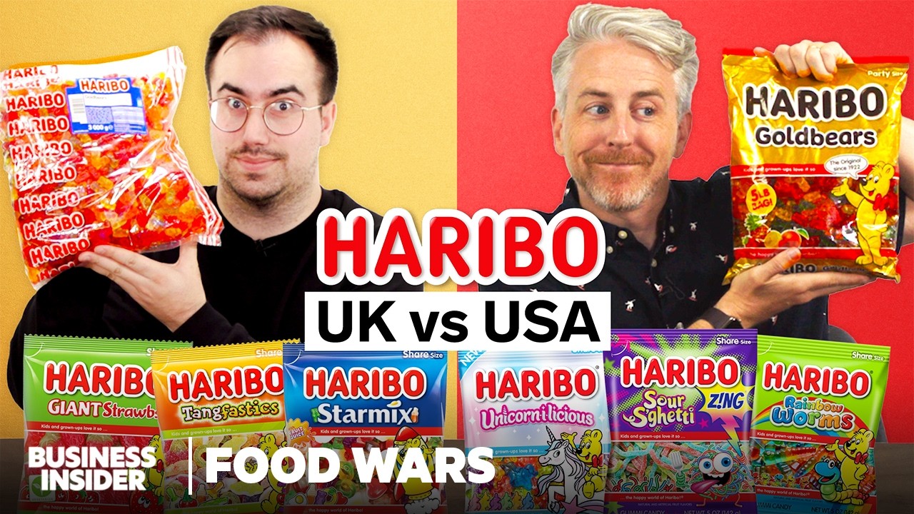 US vs UK Haribo | Food Wars | Insider Food