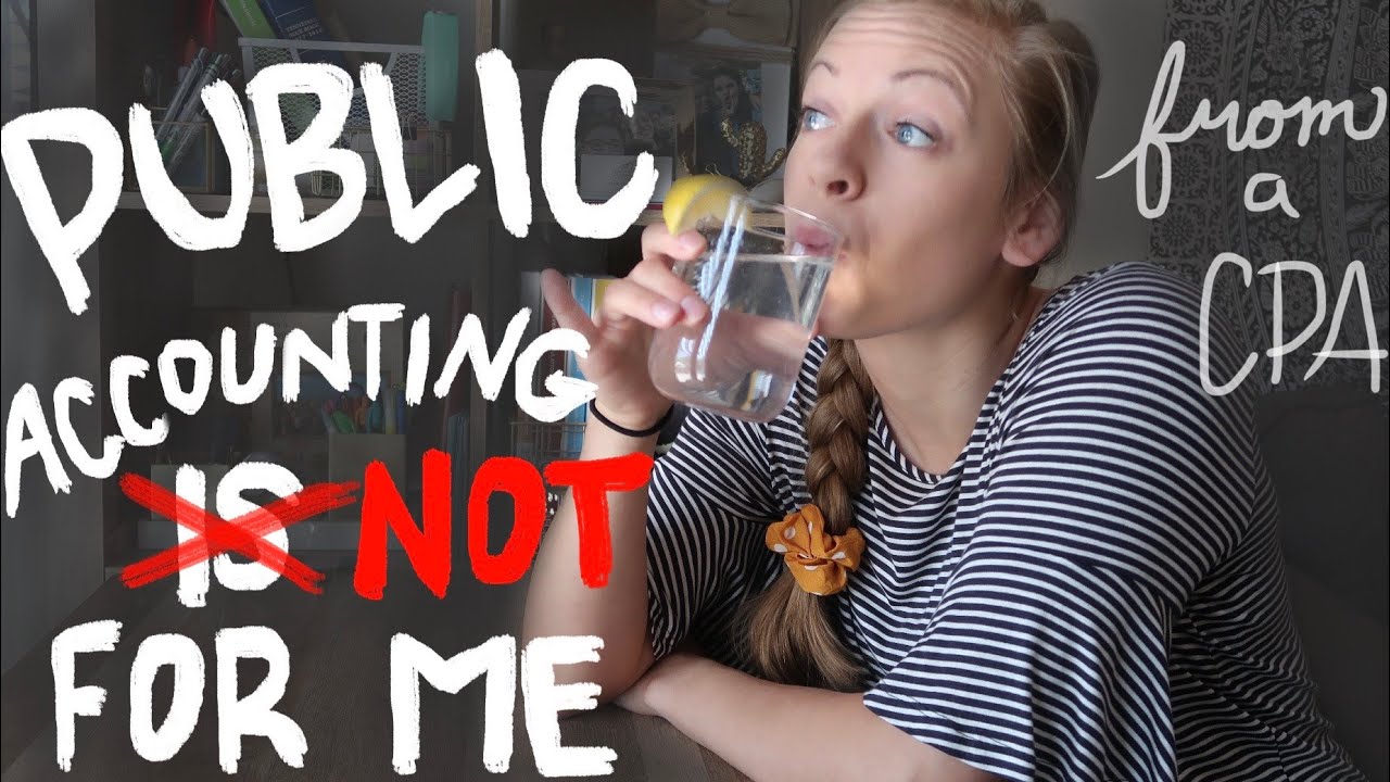 why public accounting is NOT for me...