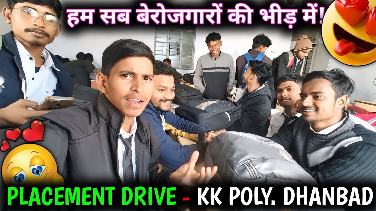 My First Placement Experience 😍 TATA Placement Drive at K.K. Polytechnic Govindpur