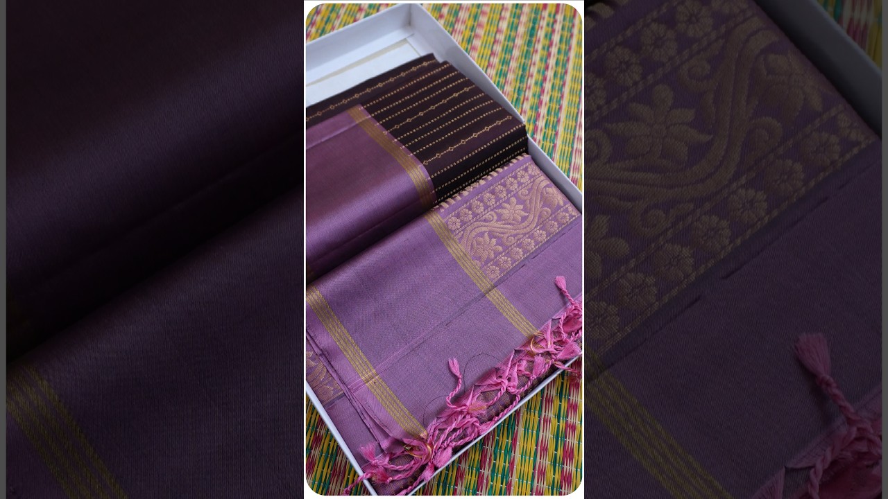 Premium Handloom Silk Saree vaira oosi pattern with silk mark hologram DM9943399929 #softsilk #pattu