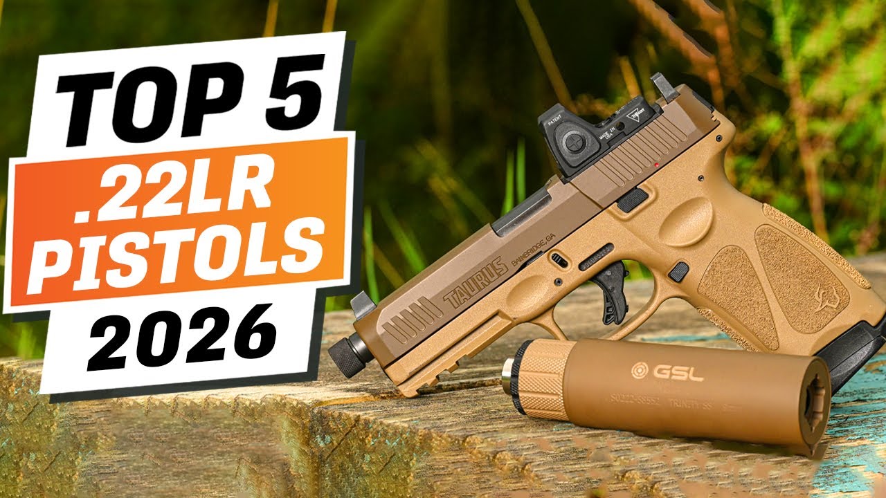 Top 5 BEST .22LR Pistol For Self Defence [2026]