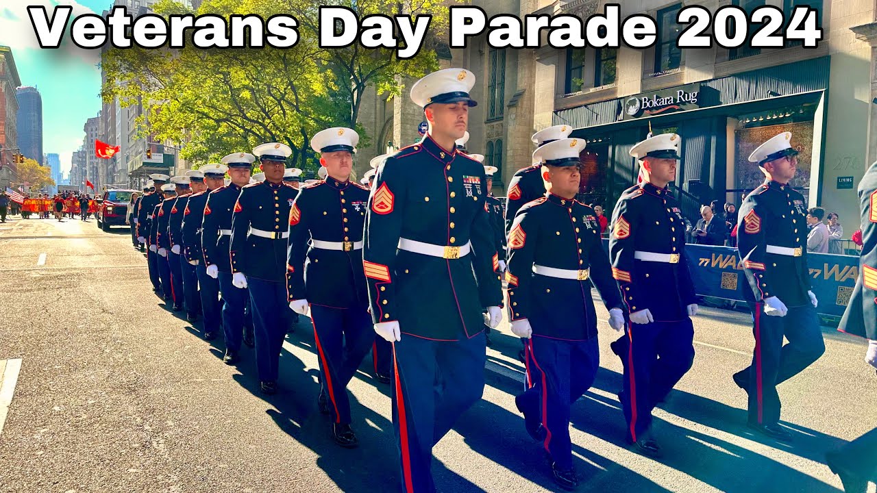 LIVE - New York City 105th Annual Veterans Day Parade 2024