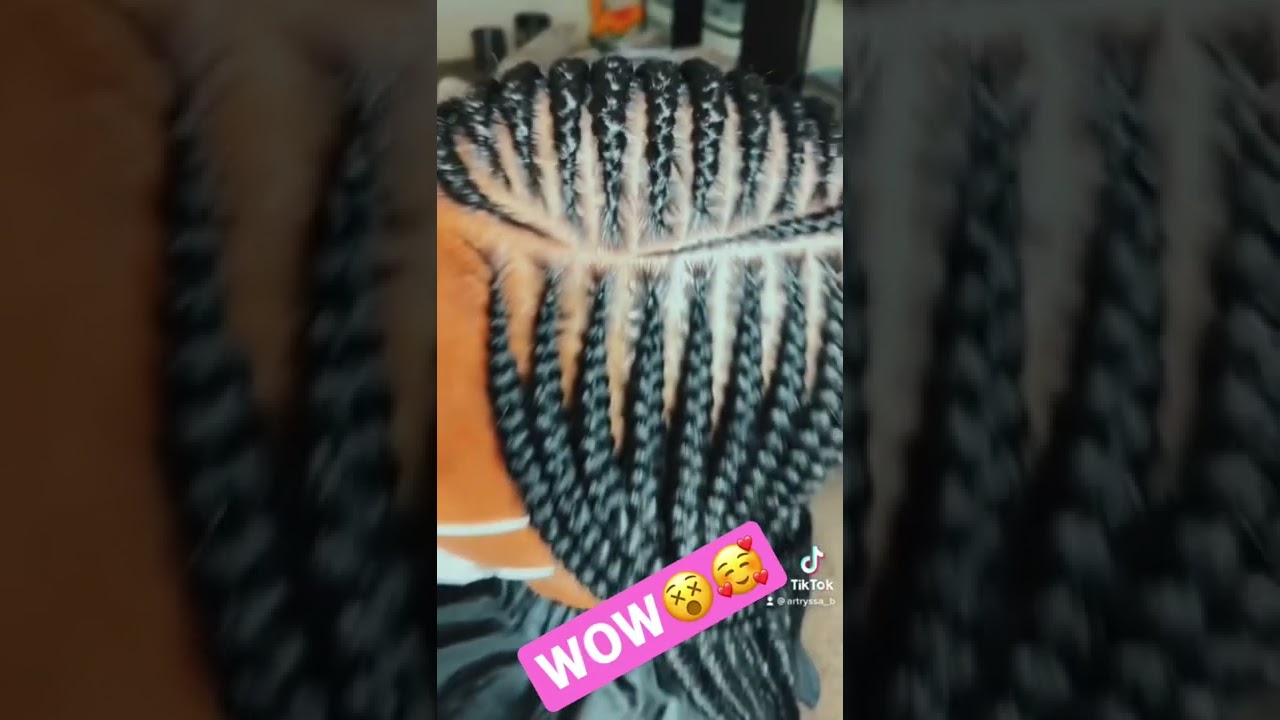 Knotless Box Braids | Transformation | Artryssa Glam Tresses #shorts #knotlessbraids #trending