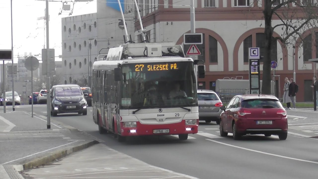 DPMHK - Škoda 30Tr - #29 - linka 27 - 4.3.2024