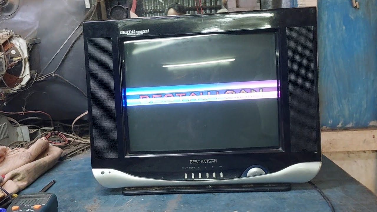 BESTAVISAN local China CRT TV, vertical Section RELATED picture problem, Repair and solution,