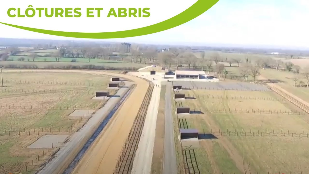 Drone - clôtures & abris