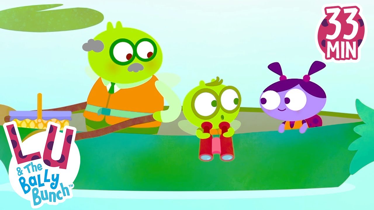 Underwater Fun with the Bugs | NEW COMPILATION | Learning Cartoons for Kids | Lu and the Bally Bunch