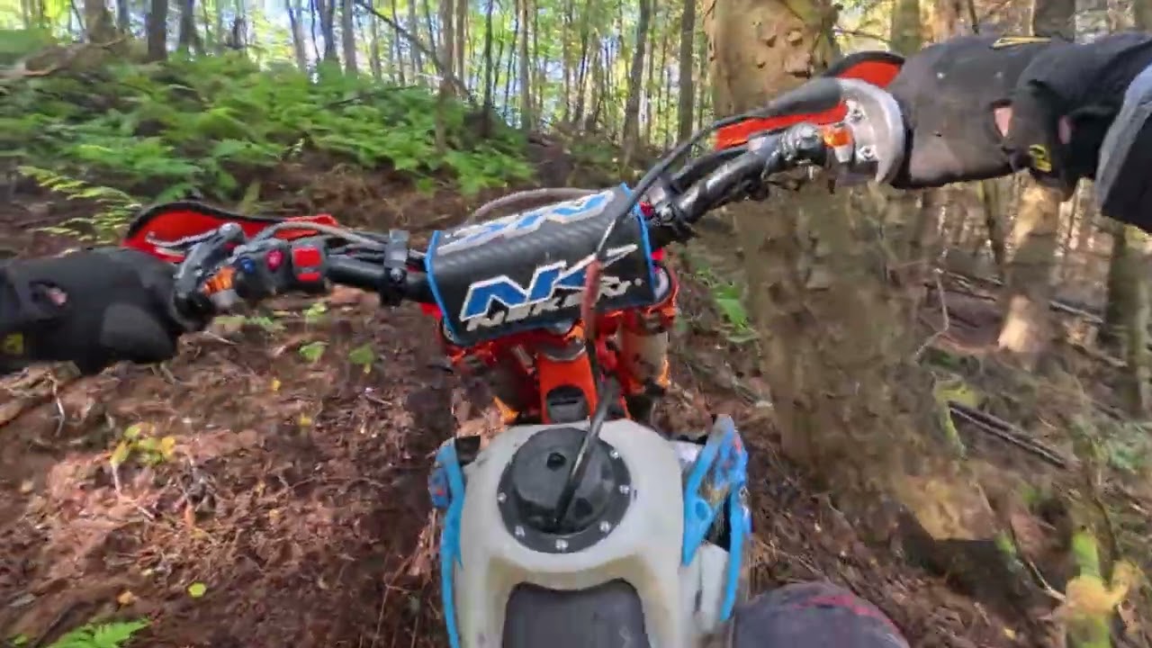 Dirtbike Action Helmsley enduro extreme section 28.9.25