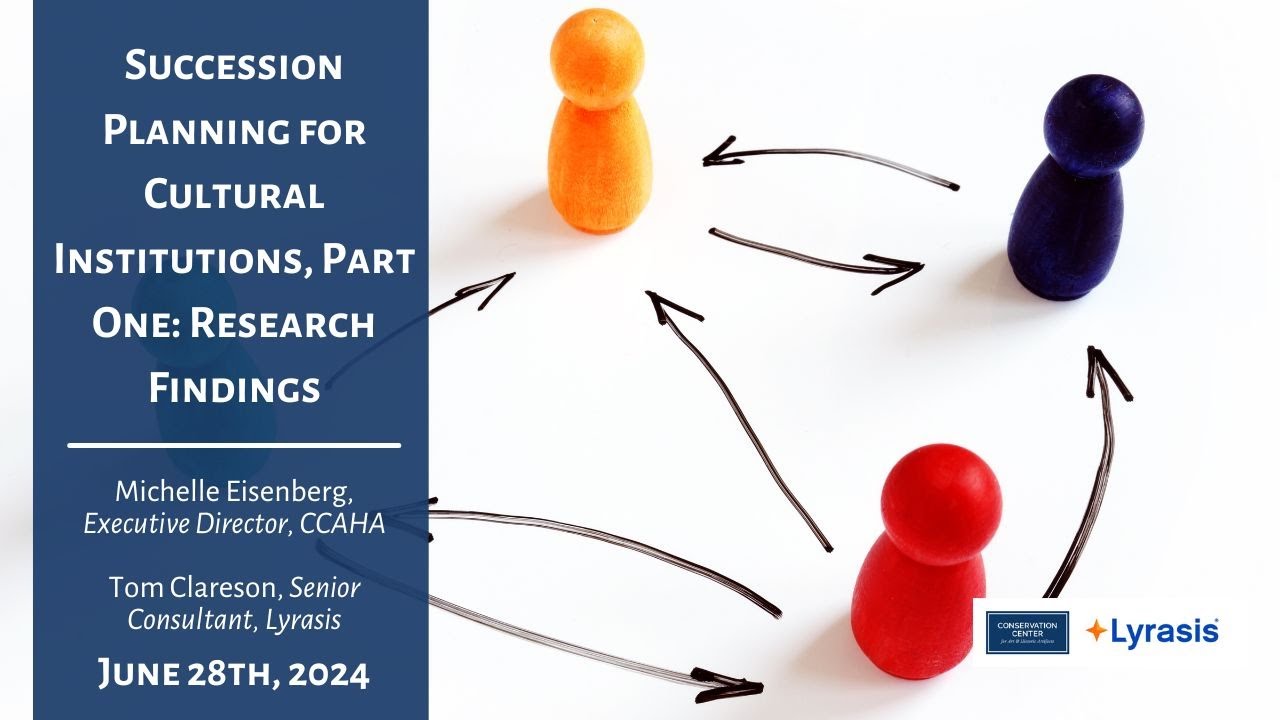 Succession Planning for Cultural Institutions, Part One: Research Findings