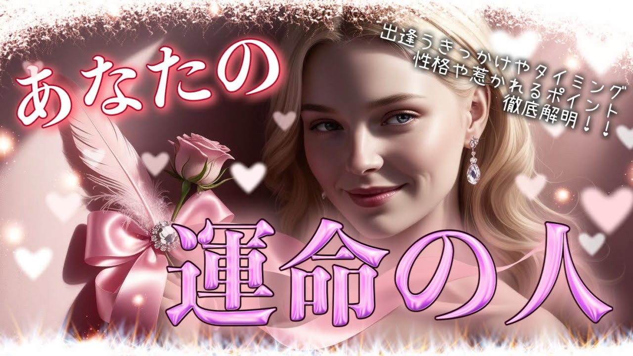 【恋愛】ラブラブ注意報❣️あなたの運命の人🪽🩷特徴や性格、出逢うきっかけや意味🥰とある選択肢のお相手様から格言も😂⁉️💓［タロット占い・オラクルカード・カードリーディング］
