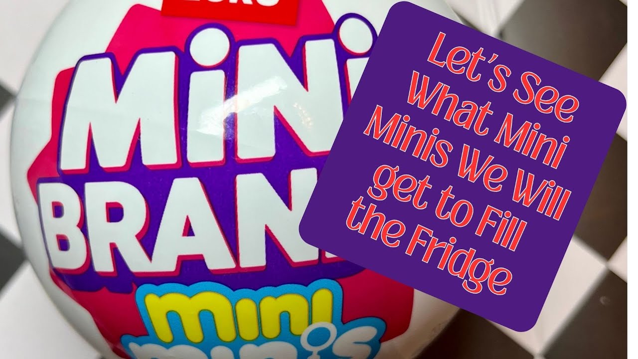 Mini Minis Fl the Fridge