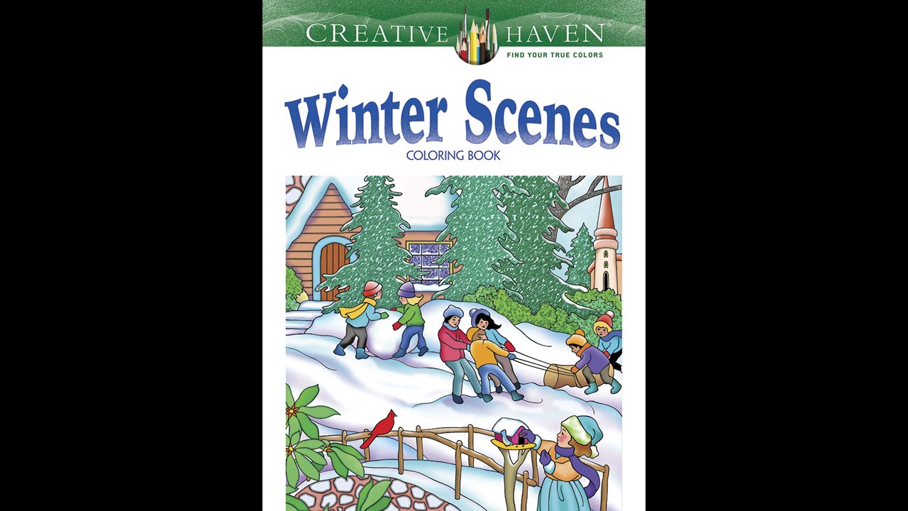 Flip Through | Winter Scenes | Creative Heaven by Marty Noble