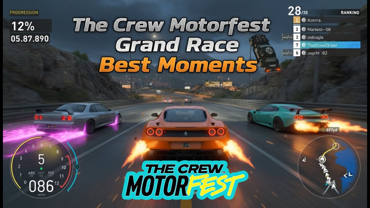 The Crew Motorfest Grand Race Best Moments