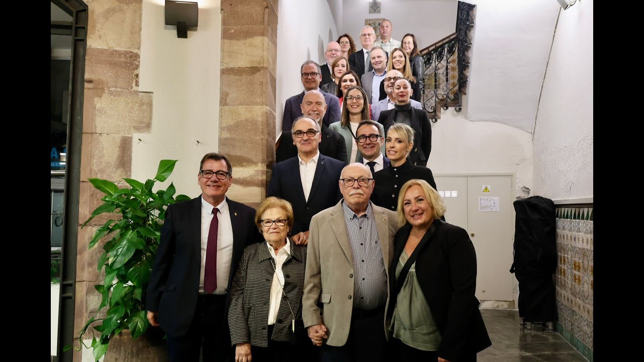 Ple Municipal extraordinari nomenament Francesc Querol com a Fill Predilecte de Martorell