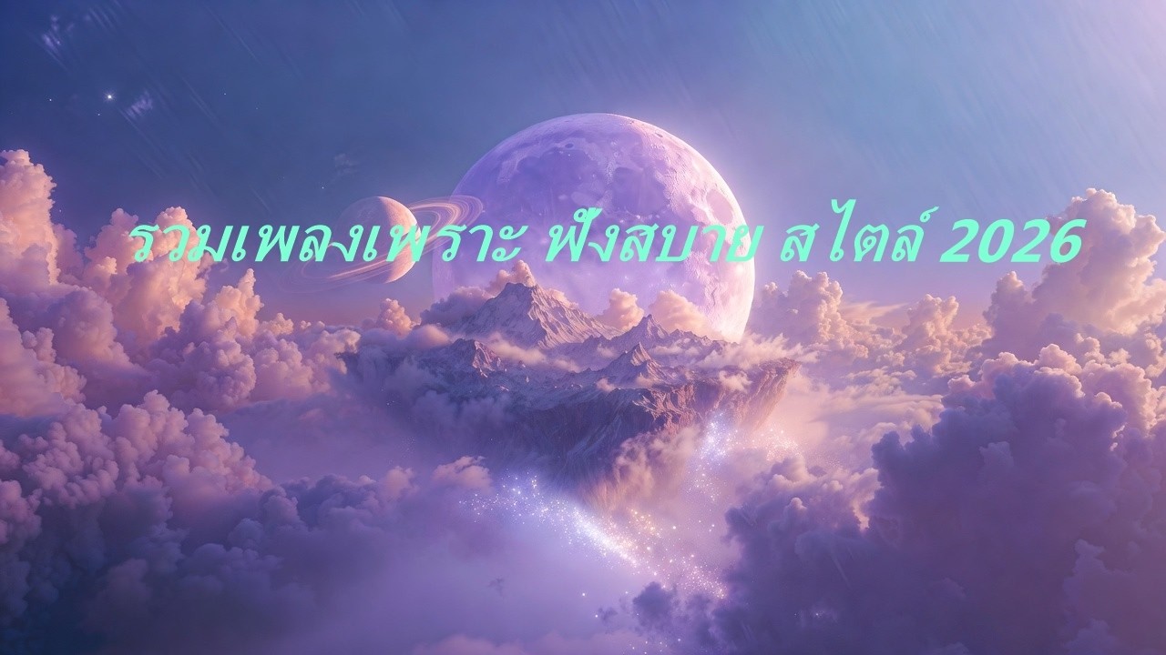 รวมเพลงเพราะ ฟังสบาย สไตล์ 2026