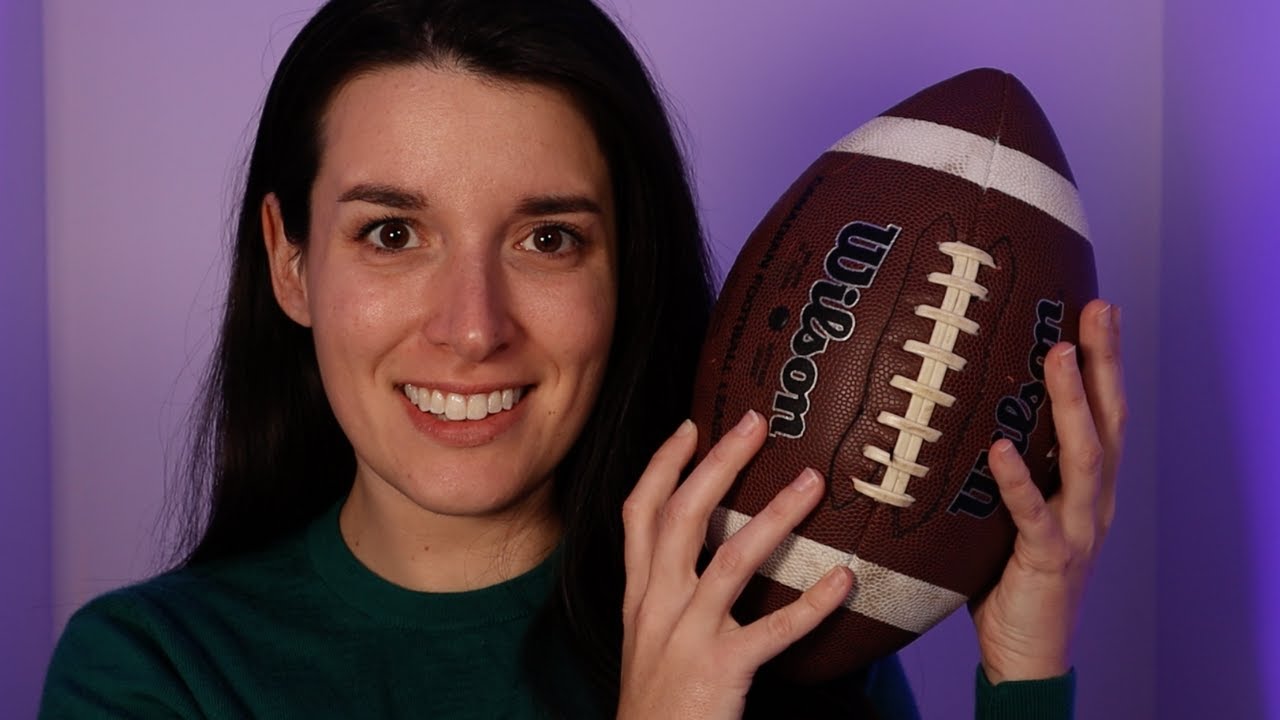 (ASMR) Football Tapping ONLY!