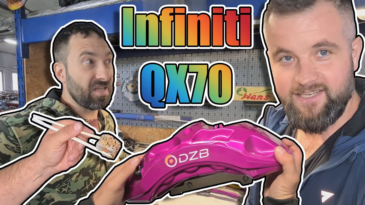 Coobcio Garage feat. DZB - Infiniti QX70 upgrade hamulców