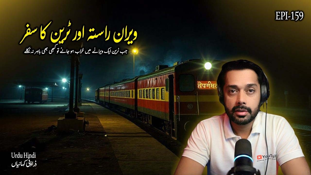 The terrifying train journey and Scary dark night | Spine chilling Horror Stories | Urdu | Hindi