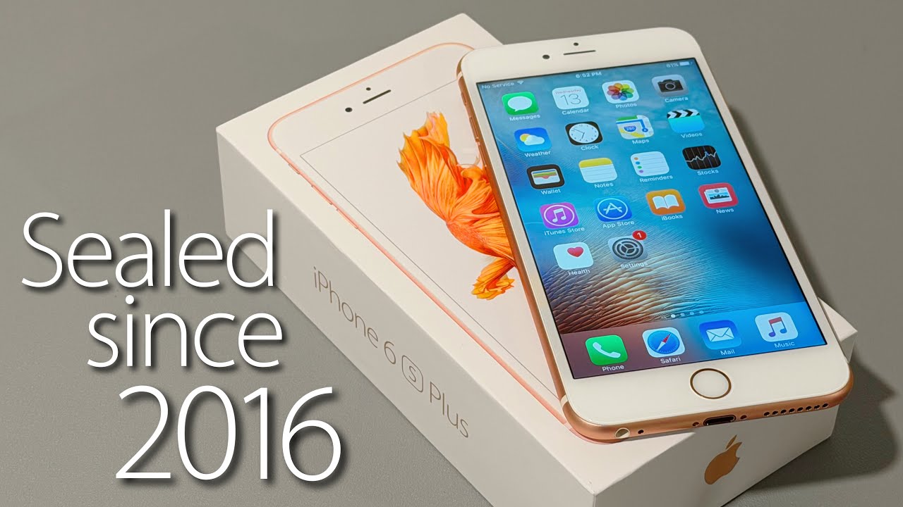 Распаковка НОВОГО iPhone 6s Plus спустя 10 лет!