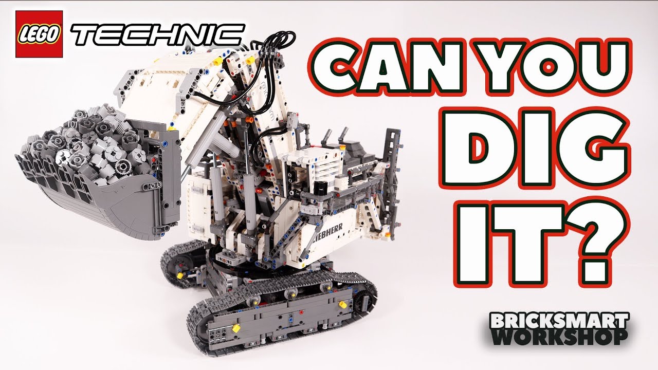 LEGO Technic 42100 Liebherr 9800 Can You Dig It?