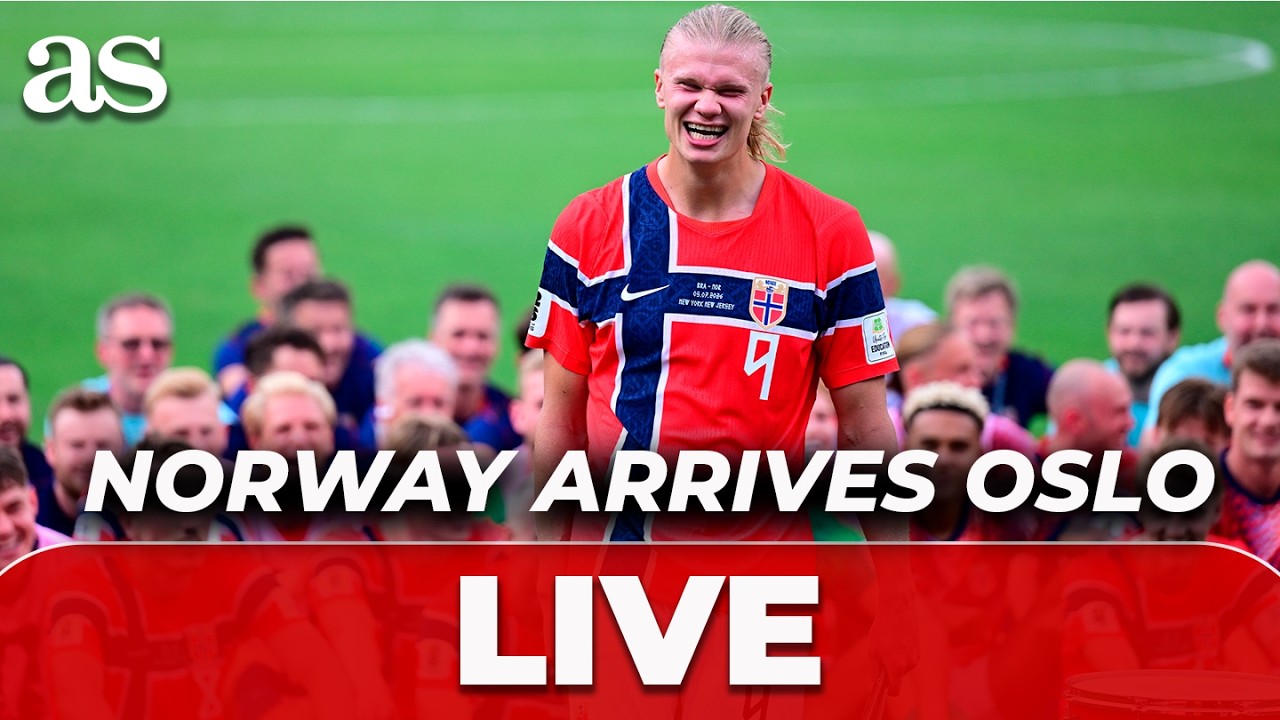 LIVE: NORWAY NATIONAL TEAM ARRIVES to OSLO after HISTORIC WORLD CUP