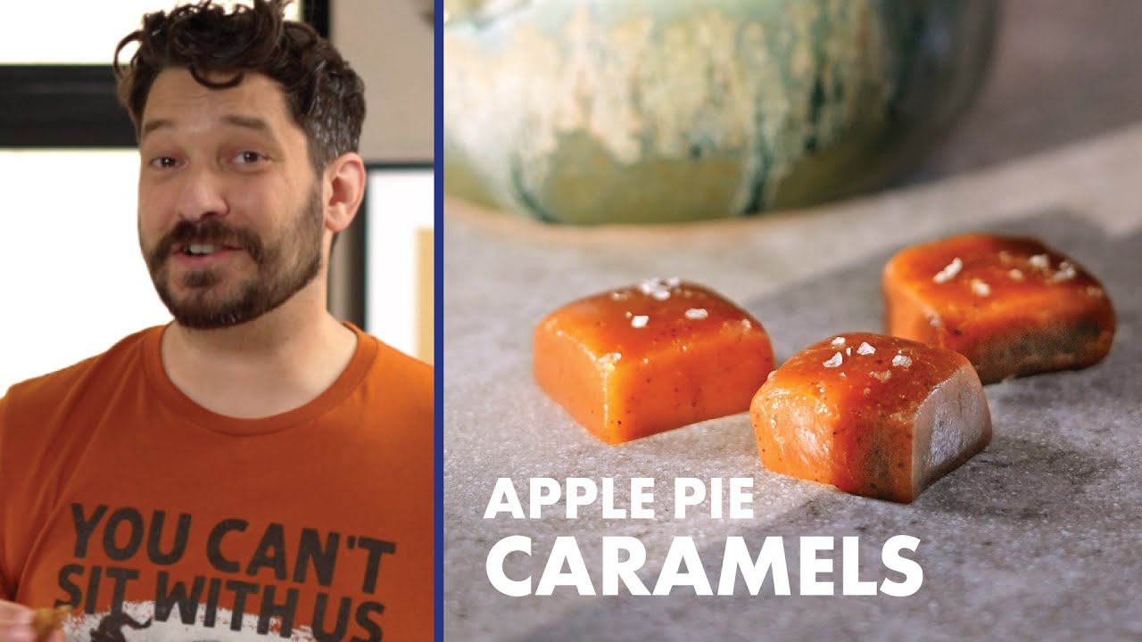 Apple pie caramels – easy, home-made recipe