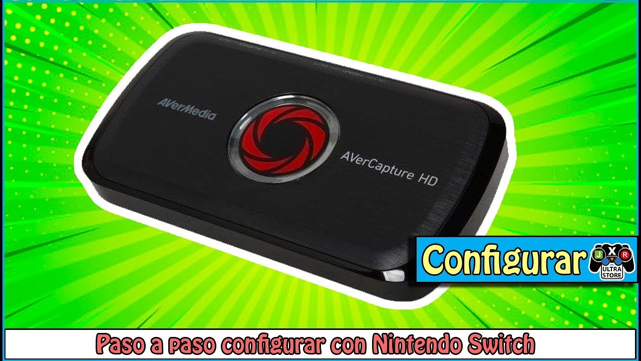 Cómo Configurar La Capturadora Avermedia GL310 Nintendo Switch 2020 Solucionar Problema Lag - JxR