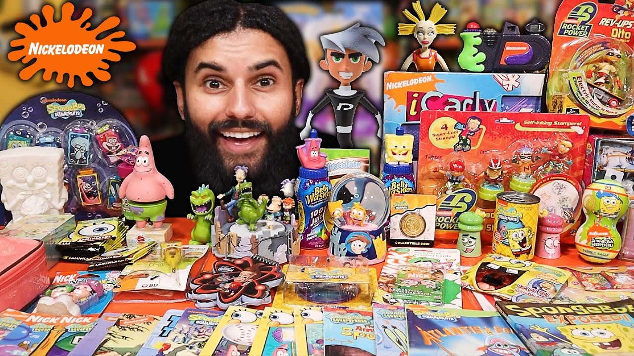 Someone Left One Of The Greatest NICKELODEON Collections I Have Ever Seen In My Life At My Door...