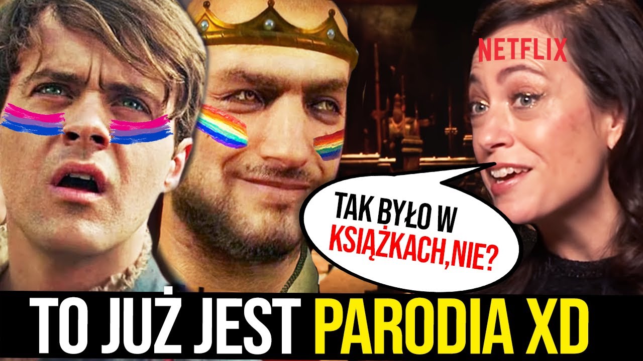 JASKIER MA FACETA - TO RADOWID 😆 Wiedźmin Netflix, czyli cyrk jedzie dalej
