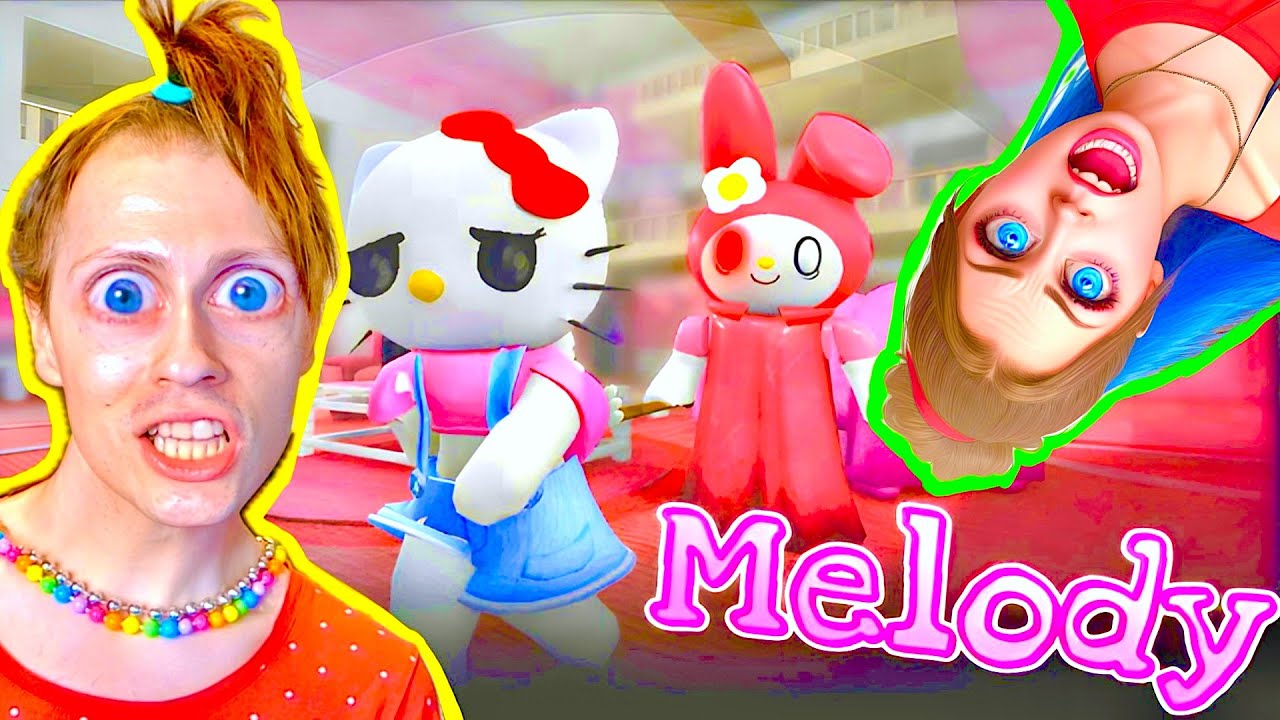 MELODY : PIGGY VERSION HELLO KITTY FOLLE ! Roblox Nadège Candle