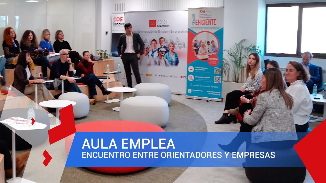 Aula Emplea, un encuentro entre orientadores laborales y empresas que necesitan contratar