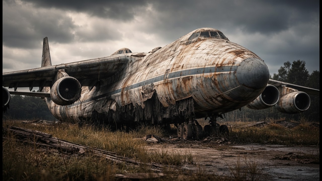 ASMR giant aircraft Restoration! Full Restoration 1994 Antonov An-225 from Total Disrepair to New