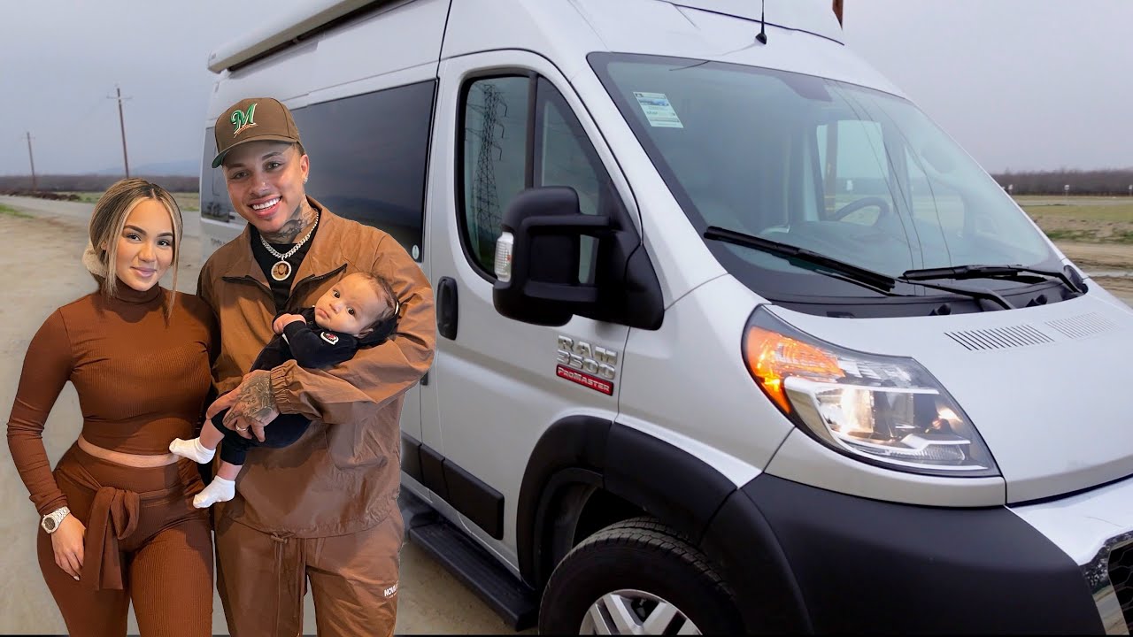 WE ARE TRAVELING ACROSS THE COUNTRY IN THIS... ** BYE CALIFORNIA! **