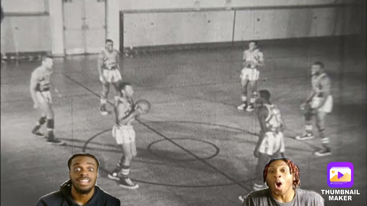 HARLEM GLOBETROTTERS WAS TOO CREATIVE!! Ki & Jdot Reacts to Harlem Globetrotters 1956