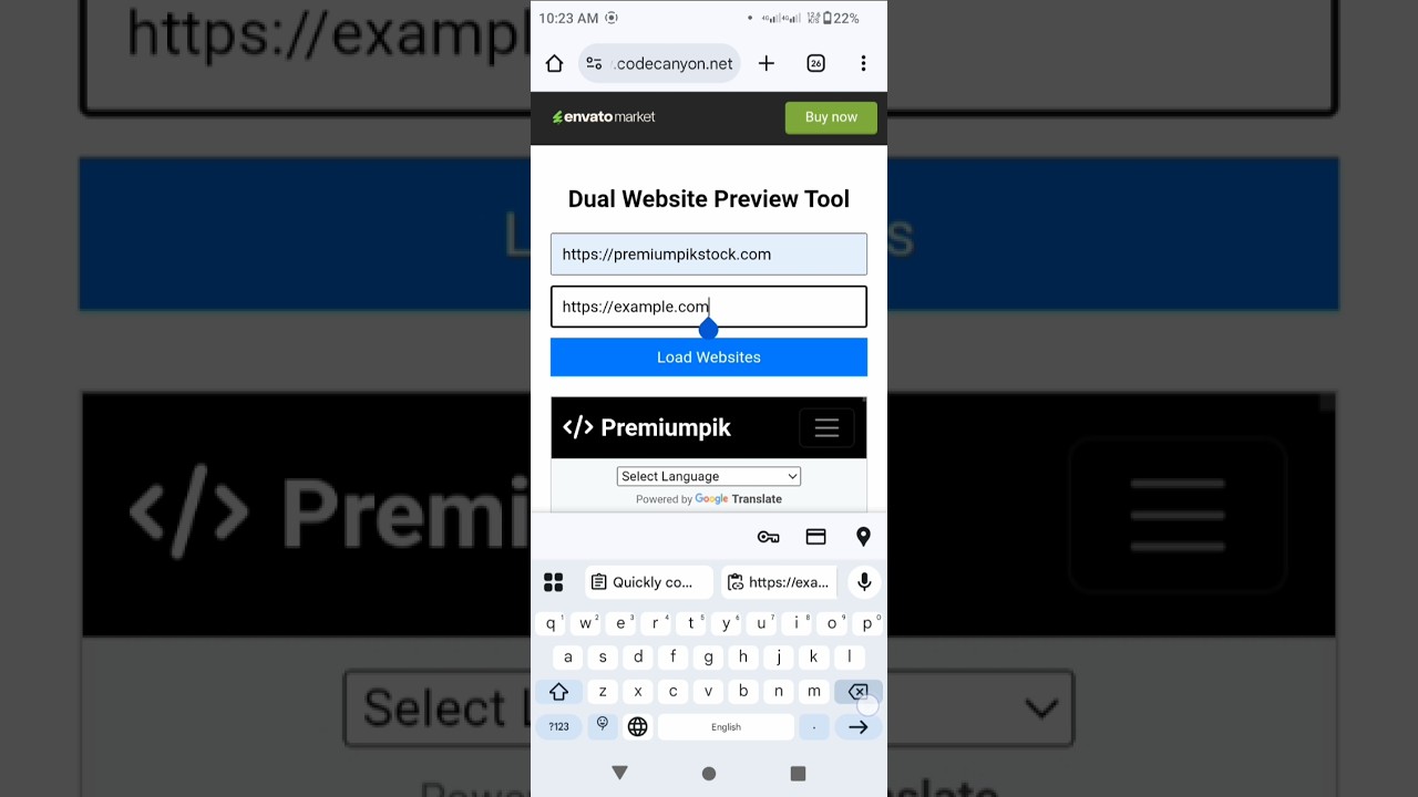 Dual Website Preview Tool. Quickly compare or use two websites side-by-side in real-time!