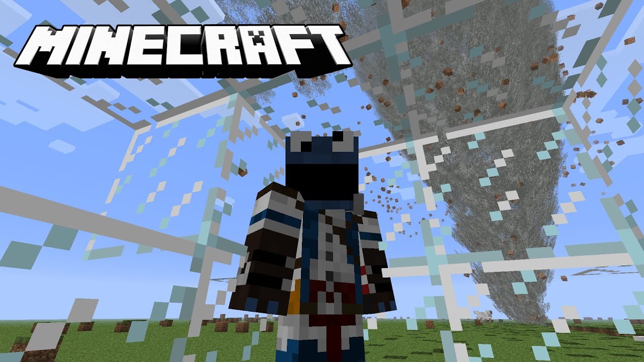 Minecraft Tornado Challenge #2 (Glass Challenge)