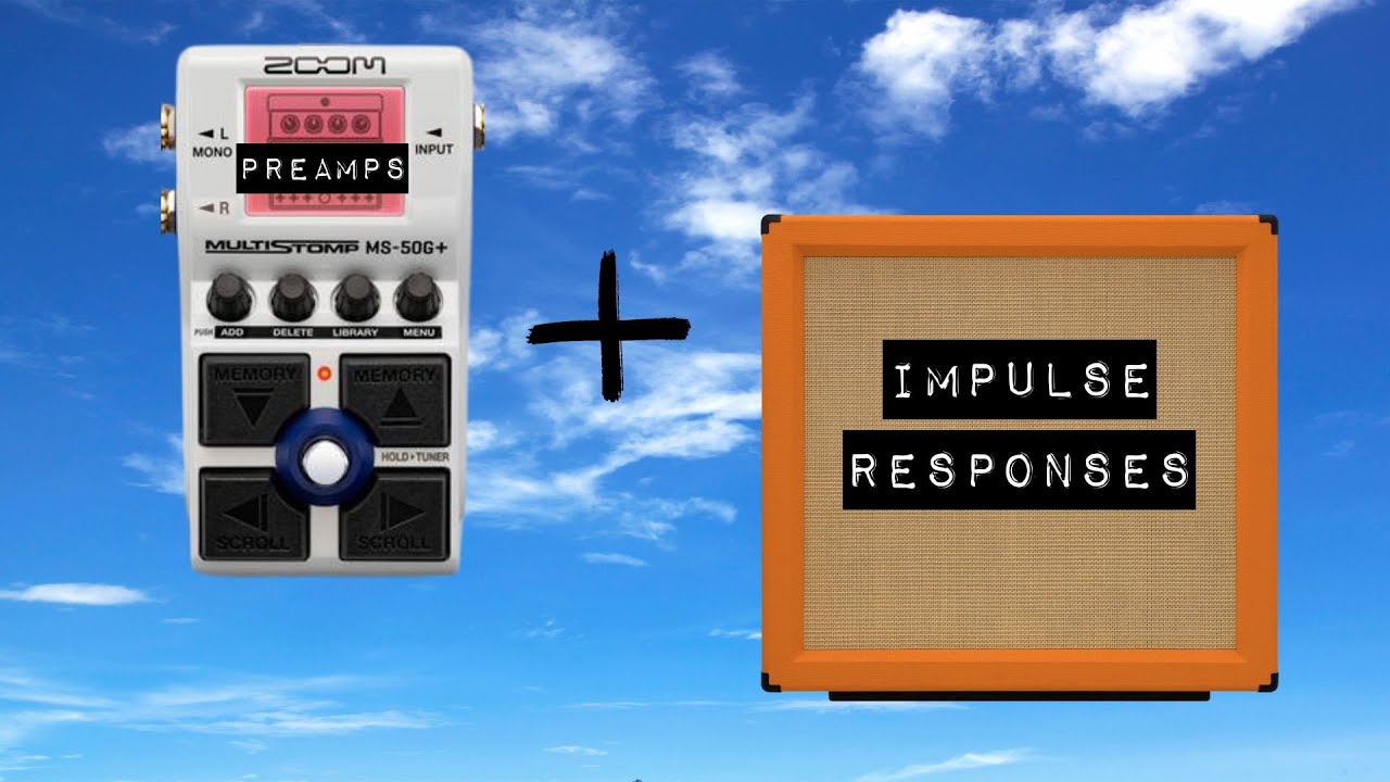 Zoom MS-50G+ Preamps with IRs & GIVEAWAY Update!