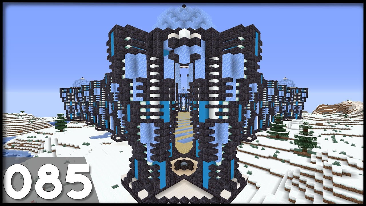 Hermitcraft 7 | Эпизод 085: ВЗГЛЯНИТЕ НА ЛЕДЯНУЮ КРЕПОСТЬ!
