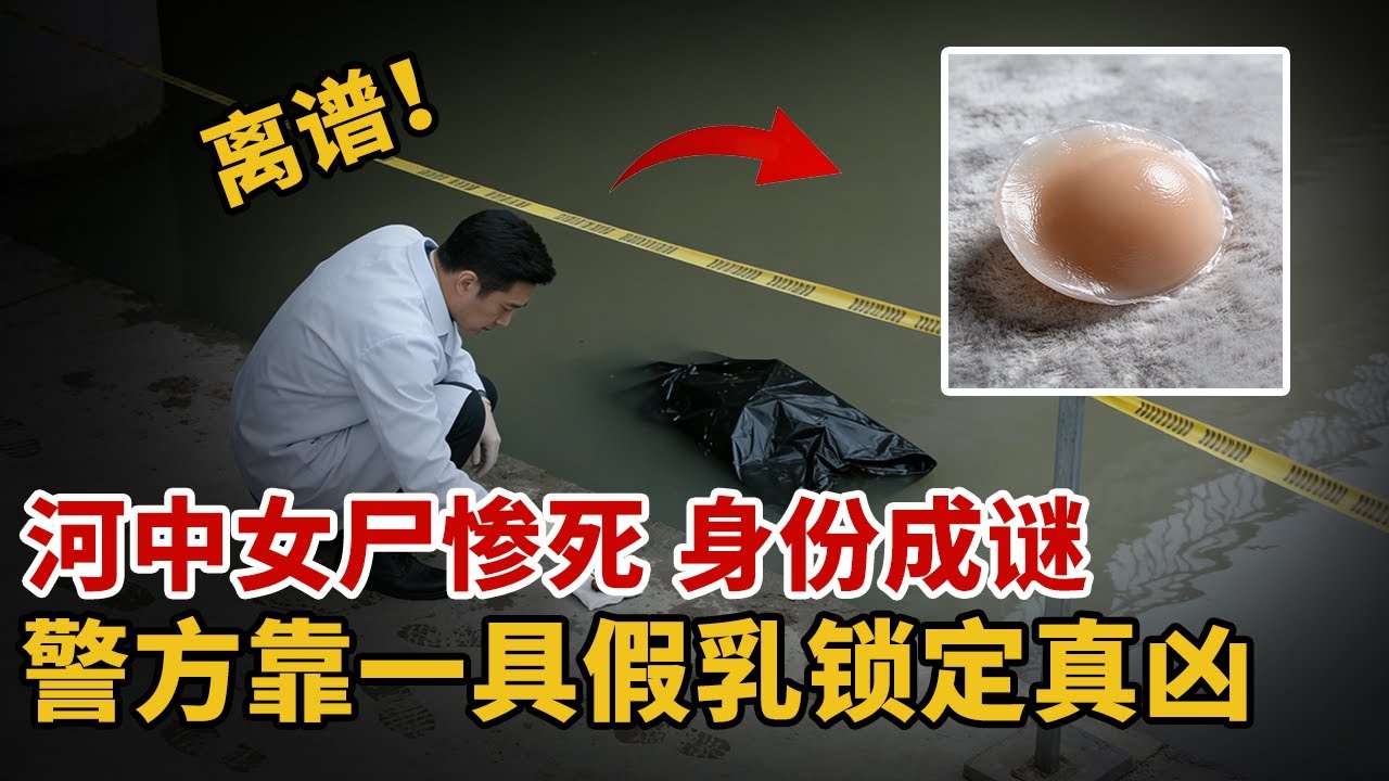离奇命案！河中女尸身份成谜，假乳竟成破案关键，凶手杀人理由太荒唐【中国110】