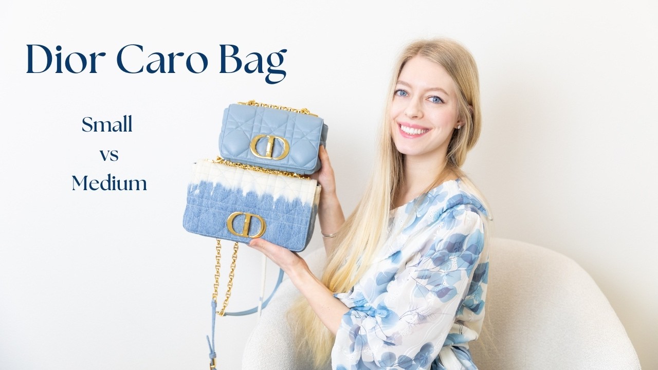 Dior Caro Bag Medium and Small Overview