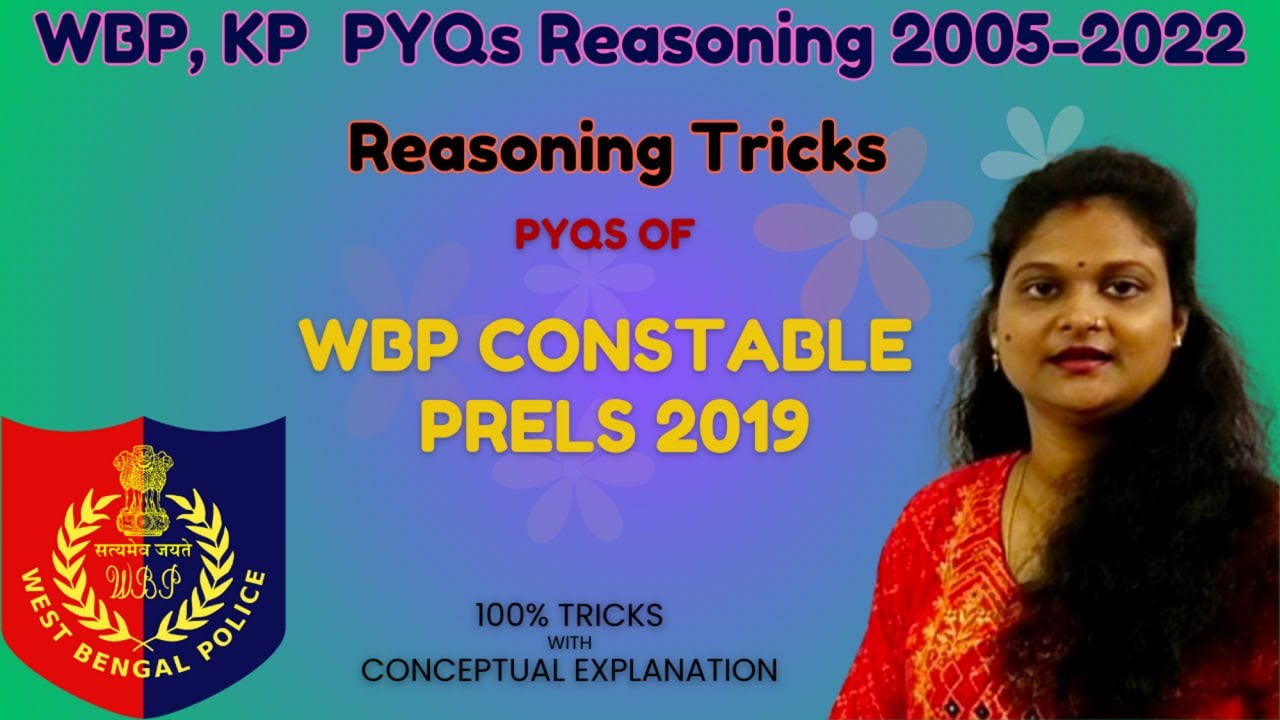 Reasoning Practice Set | WBP KP Reasoning PYQs | Reasoning Tricks by CSN Study ❤️