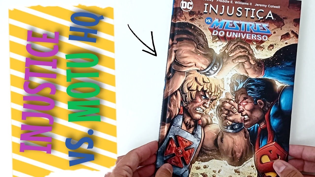 INJUSTICE VS MASTERS OF THE UNIVERSE (INJUSTICE X MOTU) HE-MAN DC HQ COMICS PANINI
