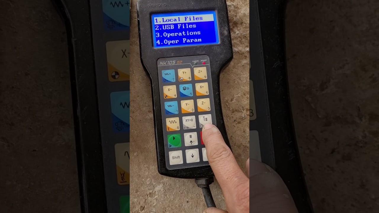 Hướng dẫn cơ bản tay cầm Nk105 g2 3 trục