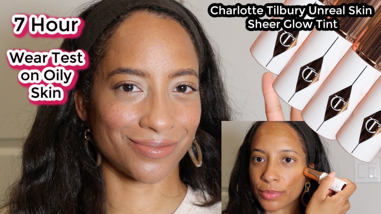 Testing Charlotte Tilbury Unreal Skin Sheer Glow Tint Hydrating Foundation Stick | Camisha Stevenson