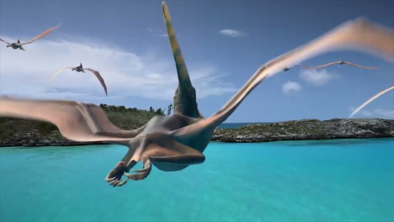 Sea Monsters: A Prehistoric Adventure [2007] - Pteranodon Screen Time