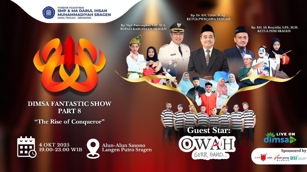 DIMSA FANTASTIC SHOW PART 8 - ALUN ALUN SRAGEN - SABTU, 04 OKTOBER 2025
