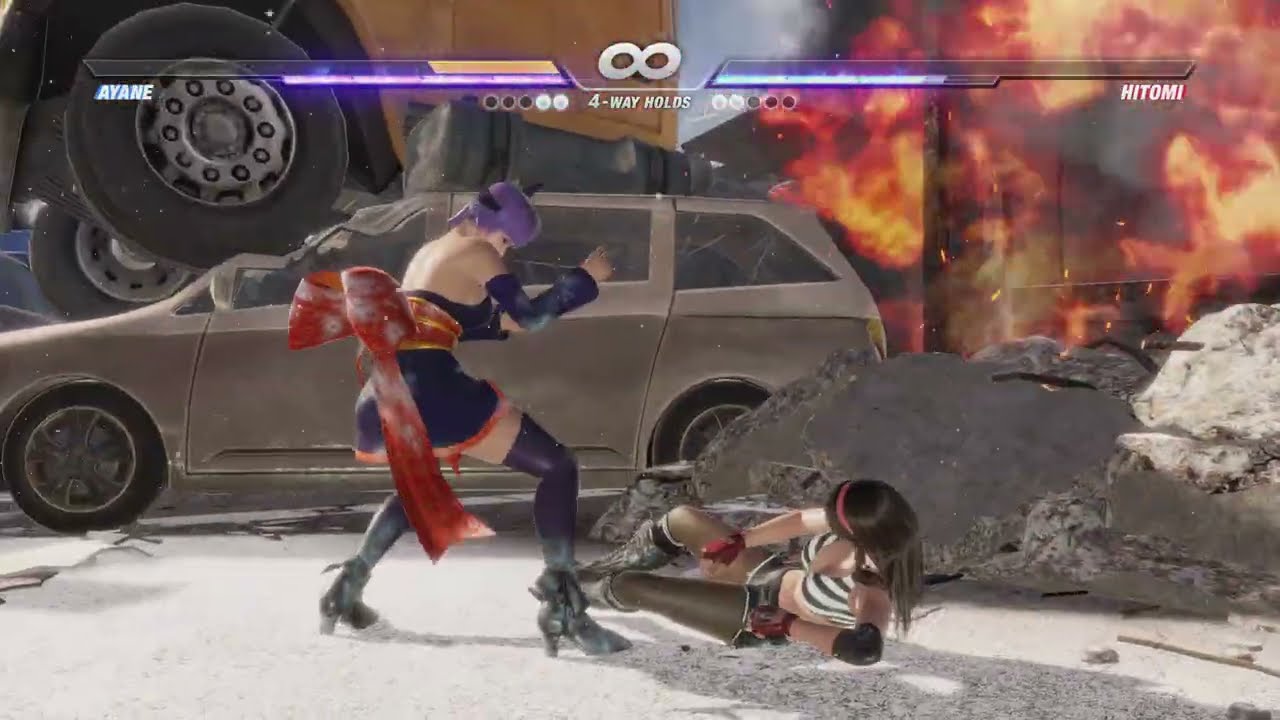 DEAD OR ALIVE 6 Ayane vs Hitomi